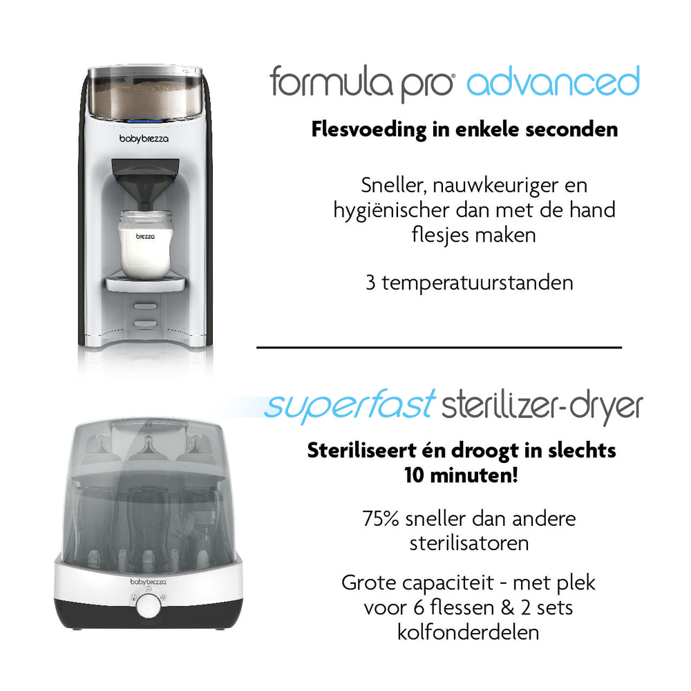 Bundel: Formula Pro Advanced + Superfast Sterilizer Dryer - product thumbnail