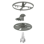 Ensemble hélice de mélange, roue de dosage et axe (Formula Pro Advanced Black-White et All White) - product thumbnail